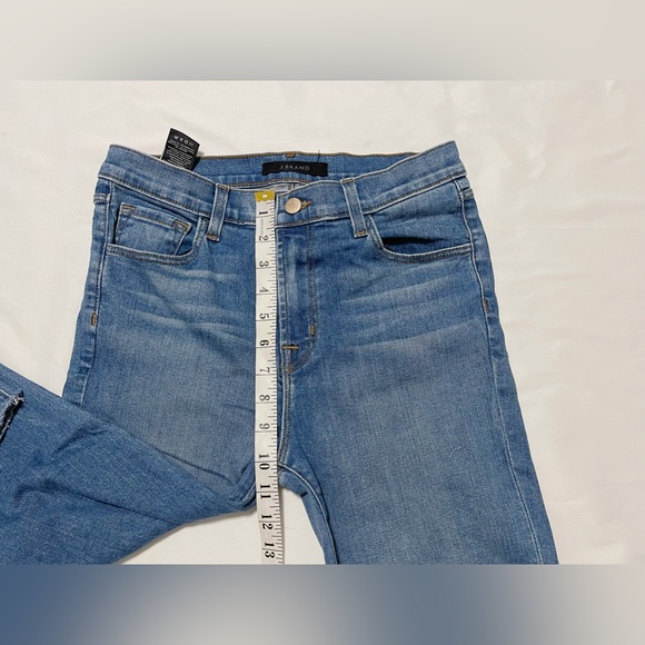 J Brand Ruby High Rise Cropped Cigarette Jeans - Picture 9 of 14